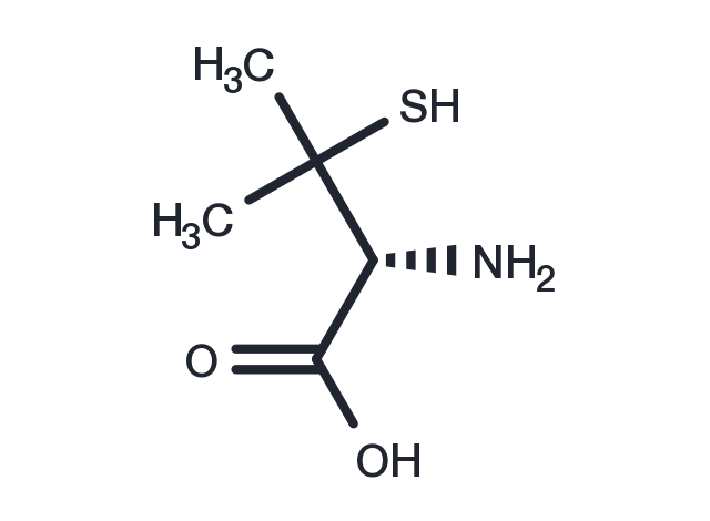 L-Penicillamine Chemical Structure