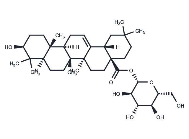 TargetMol Chemical Structure Oleanolic acid 28-O-β-D-glucopyranoside