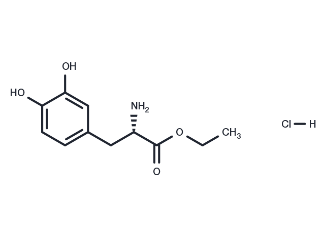 TargetMol Chemical Structure Etilevodopa hydrochloride