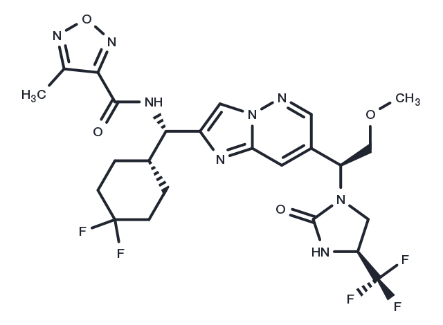 TargetMol Chemical Structure IL-17A inhibitor 1