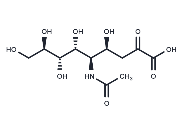 TargetMol Chemical Structure N-Acetylneuraminic acid