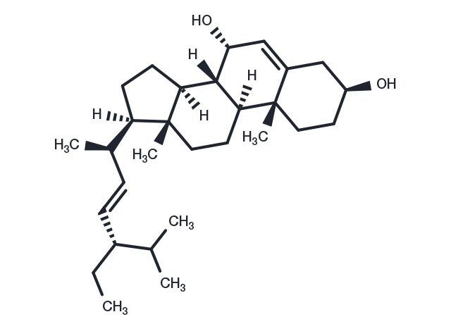7alpha-Hydroxystigmasterol Chemical Structure