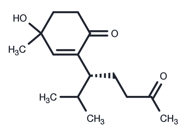 TargetMol Chemical Structure 4-Hydroxy-1,10-secocadin-5-ene-1,10-dione