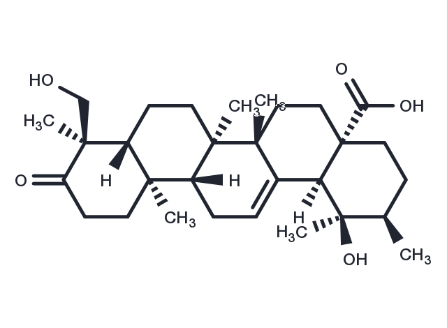 Rotundanonic acid Chemical Structure
