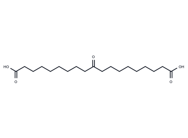 10-Oxononadecanedioic acid Chemical Structure