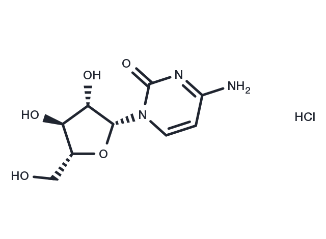 Cytarabine hydrochloride Chemical Structure