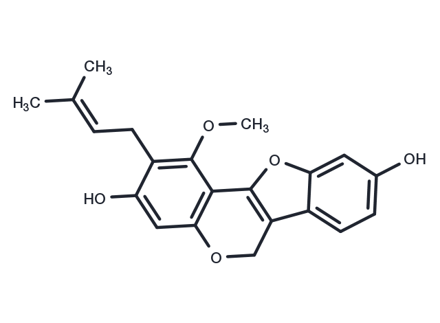 Glyurallin A Chemical Structure