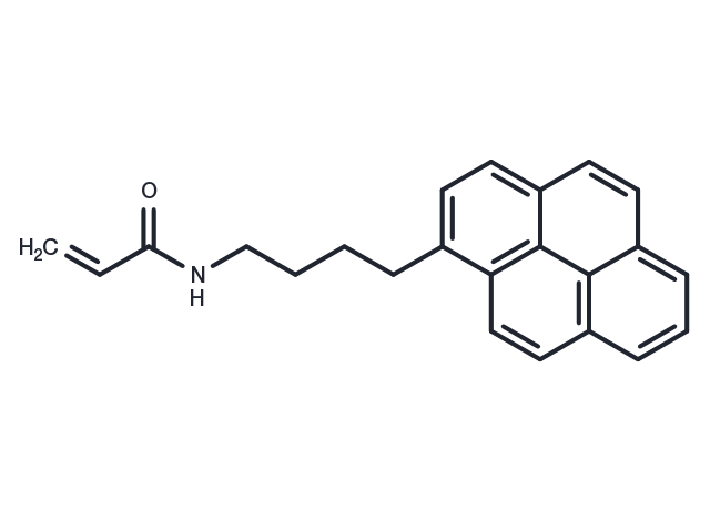 N-Acryloyl-1-pyrenebutylamine Chemical Structure