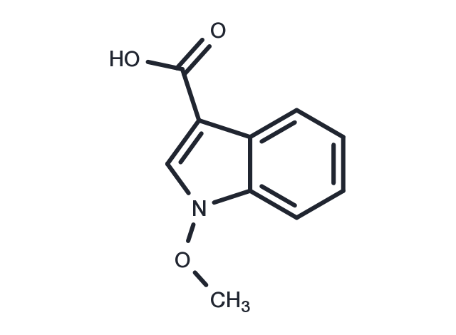 TargetMol Chemical Structure 1-Methoxyindole-3-carboxylic acid
