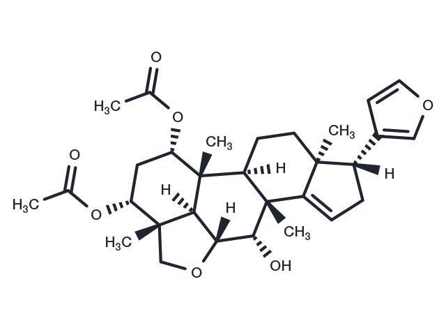 TargetMol Chemical Structure 1,3-Diacetylvilasinin