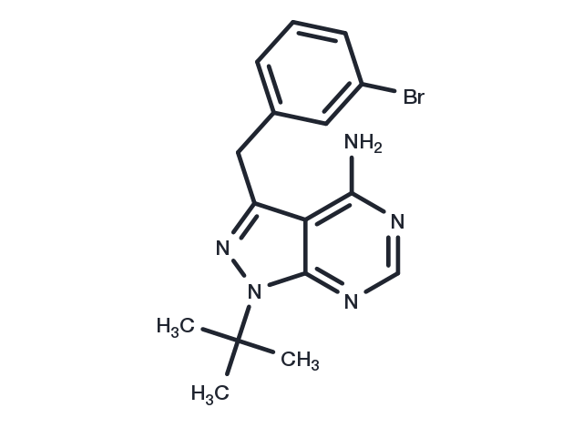 3BrB-PP1 Chemical Structure