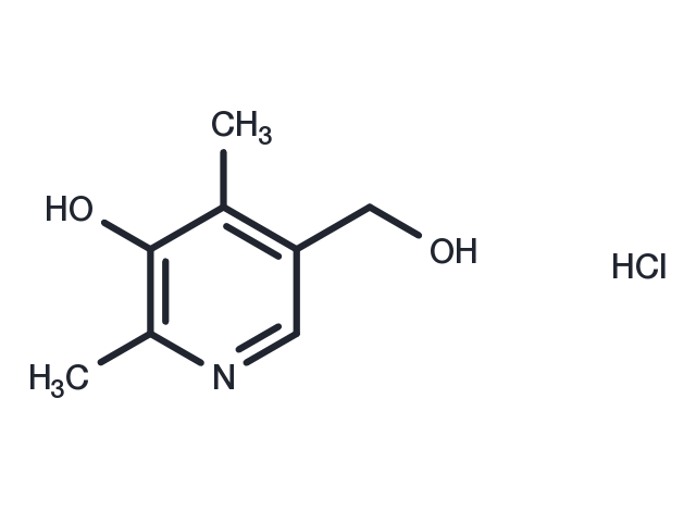 TargetMol Chemical Structure 4-Deoxypyridoxine hydrochloride