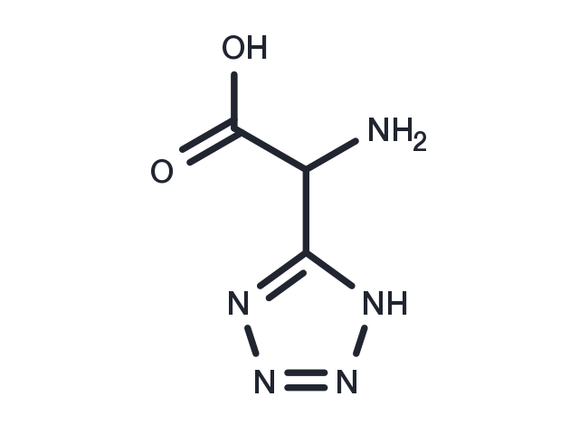 TargetMol Chemical Structure (RS)-(Tetrazol-5-yl)glycine
