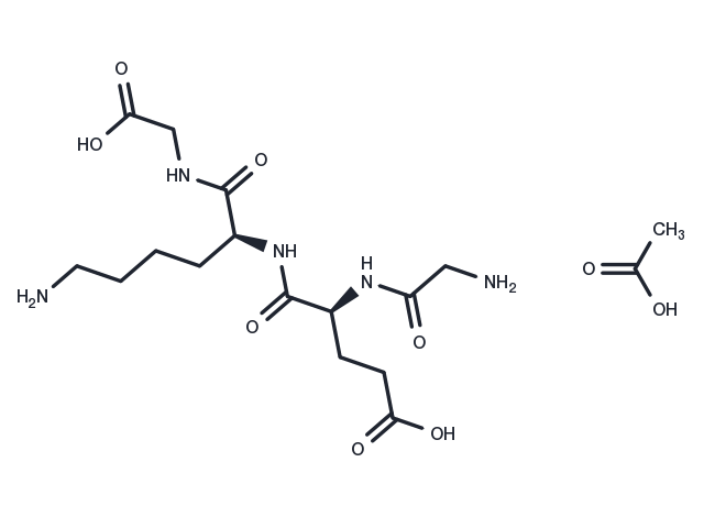 Tetrapeptide-21 Acetate Chemical Structure