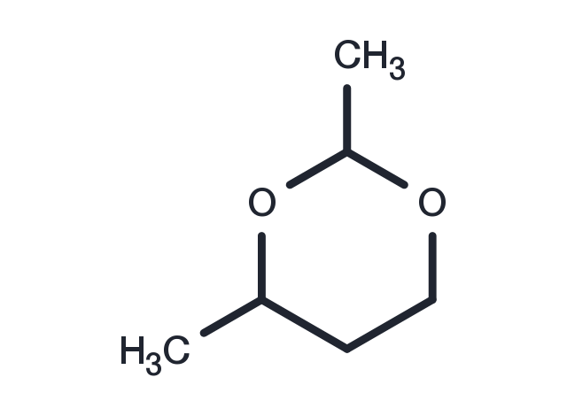 1,3-Dioxane, 2,4-dimethyl- Chemical Structure