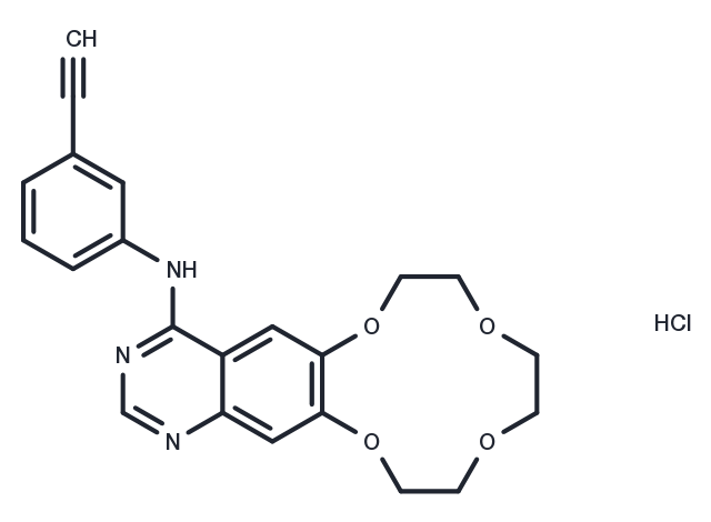 TargetMol Chemical Structure Icotinib Hydrochloride
