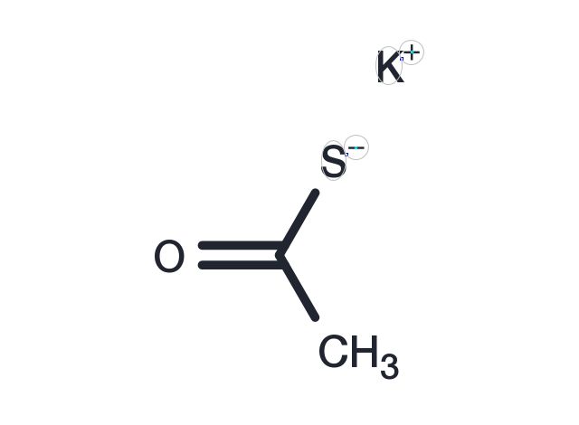 Potassium thioacetate Chemical Structure