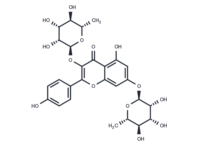 Kaempferitrin Chemical Structure