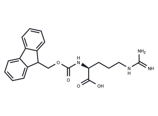 Fmoc-Arg-OH Chemical Structure