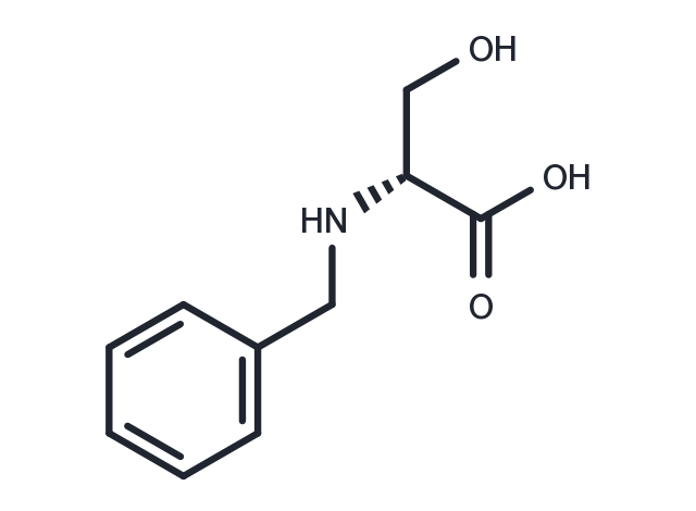 (R)-2-(Benzylamino)-3-hydroxypropanoic acid Chemical Structure