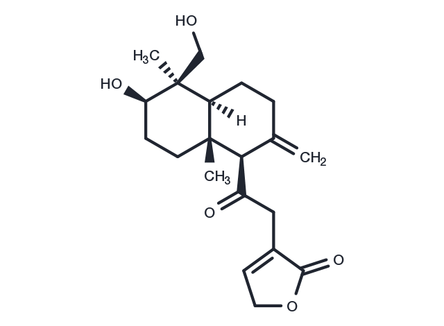 14-Deoxy-11-oxoandrographolide Chemical Structure