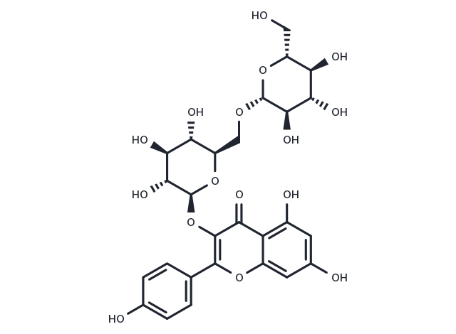 TargetMol Chemical Structure Kaempferol 3-O-gentiobioside
