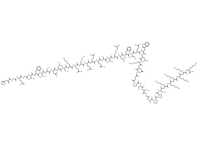 Lixisenatide acetate (320367-13-3 free base) Chemical Structure