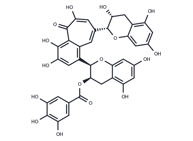 Theaflavin-3'-Gallate Chemical Structure