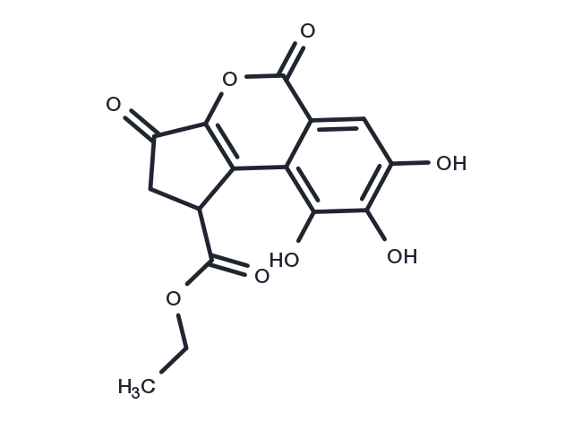 Ethyl brevifolincarboxylate Chemical Structure