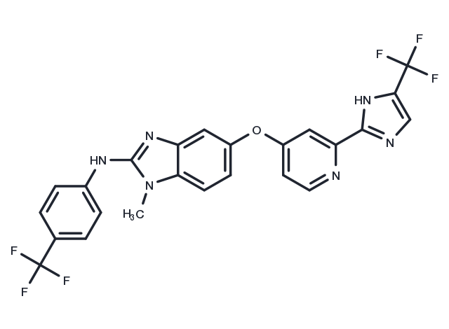 RAF265 Chemical Structure