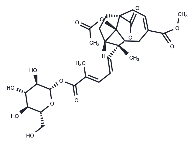 TargetMol Chemical Structure Pseudolaric acid B β-D-glucoside