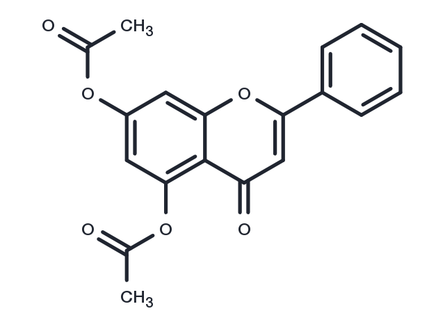 TargetMol Chemical Structure 5,7-Diacetoxyflavone