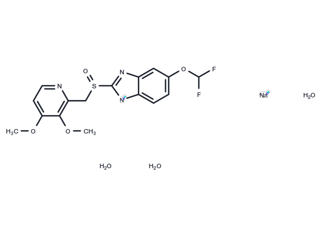 TargetMol Chemical Structure S-Pantoprazole sodium trihydrate