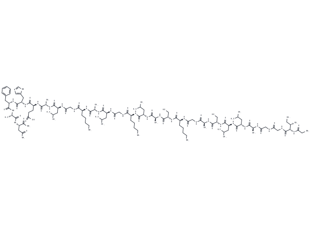 Bombinin-like peptide 7 Chemical Structure