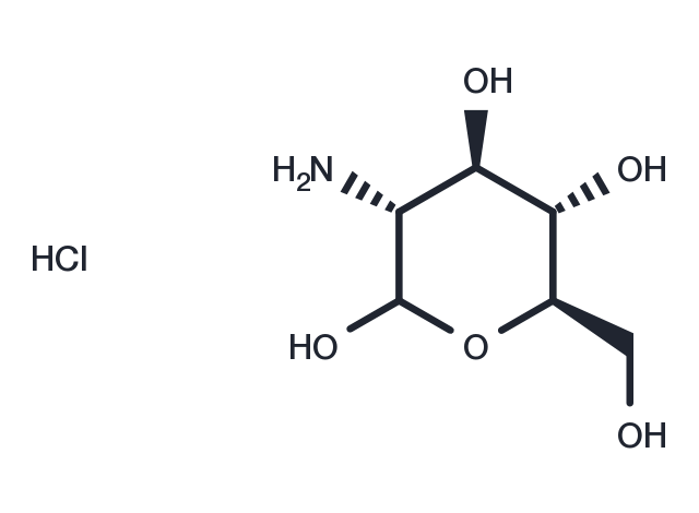 TargetMol Chemical Structure Glucosamine hydrochloride