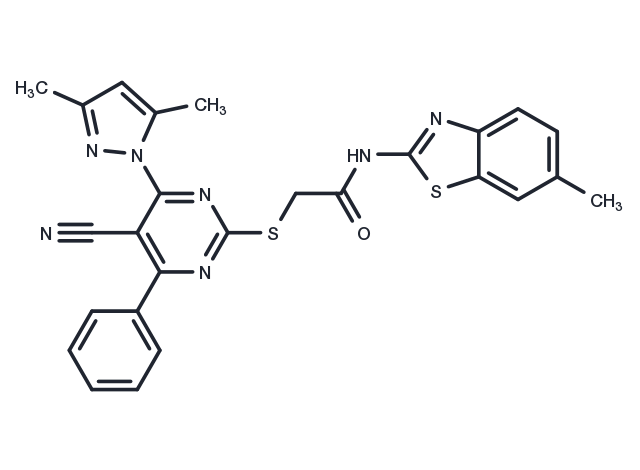 EGFR/HER2/TS-IN-2 Chemical Structure