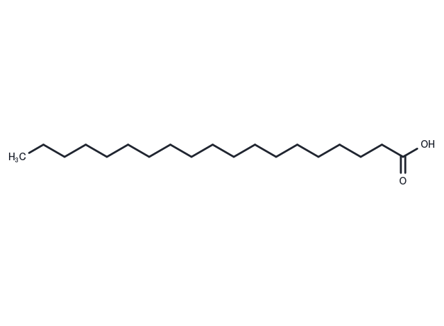 Nonadecanoic acid Chemical Structure
