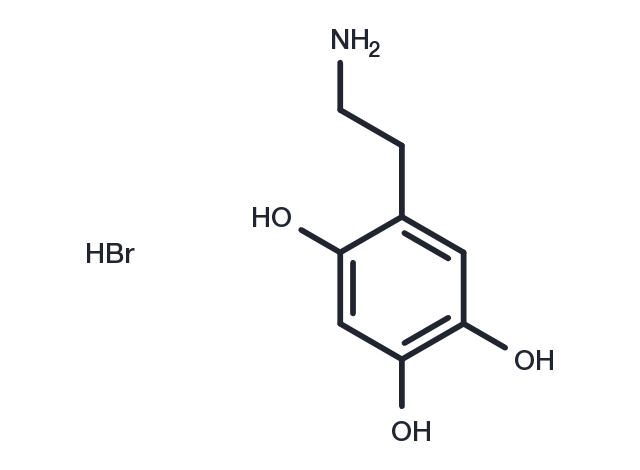 Oxidopamine hydrobromide Chemical Structure