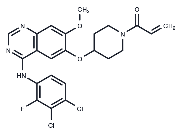 Poziotinib Chemical Structure