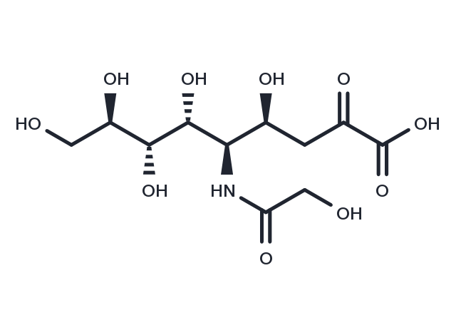 TargetMol Chemical Structure N-Glycolylneuraminic acid