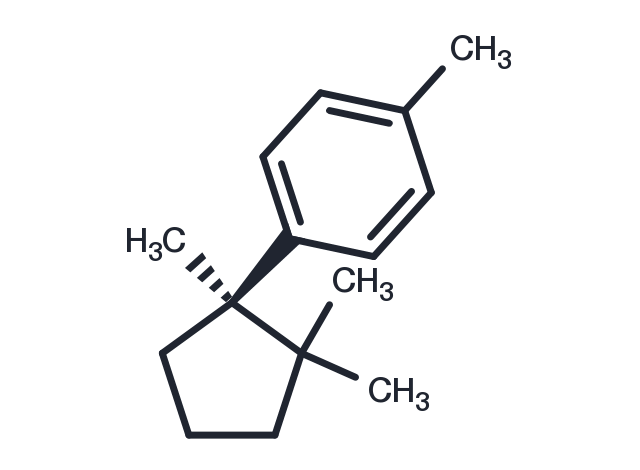 (+)-Cuparene Chemical Structure