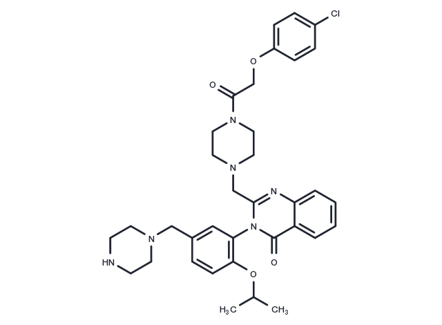 TargetMol Chemical Structure Piperazine Erastin
