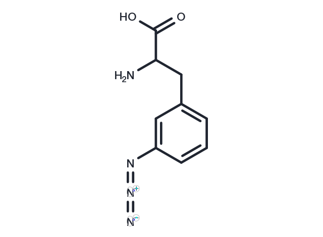 (Rac)-Azide-phenylalanine Chemical Structure