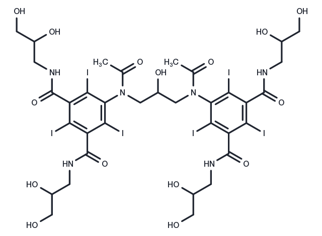 Iodixanol Chemical Structure