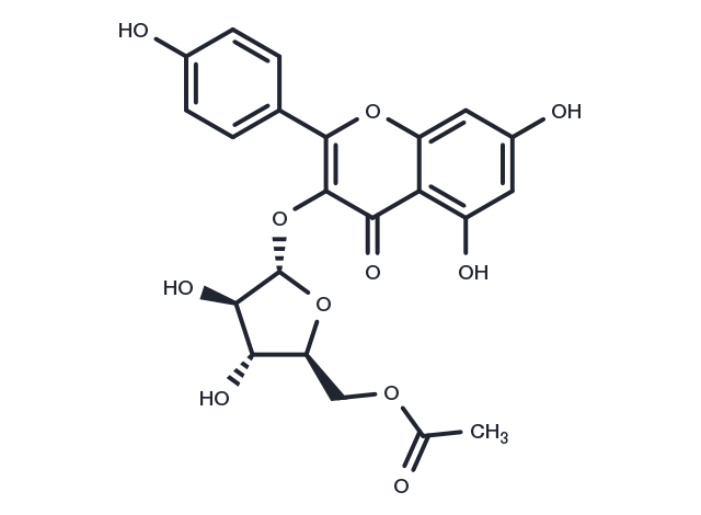 TargetMol Chemical Structure 5''-O-Acetyljuglanin