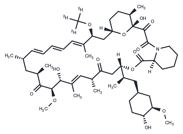 Rapamycin-d3 Chemical Structure