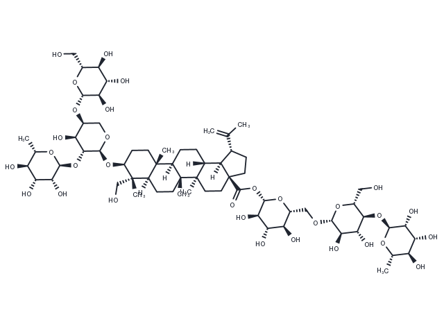 Pulsatilloside E Chemical Structure