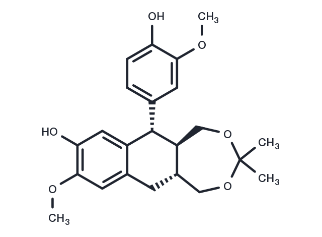 TargetMol Chemical Structure 9,9'-O-Isopropyllidene-isolariciresinol