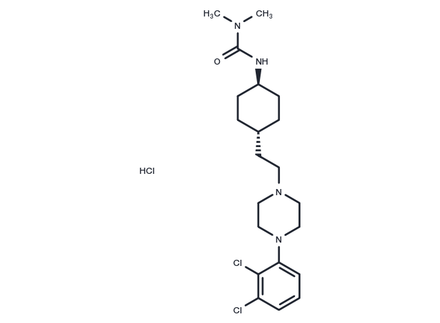TargetMol Chemical Structure Cariprazine hydrochloride