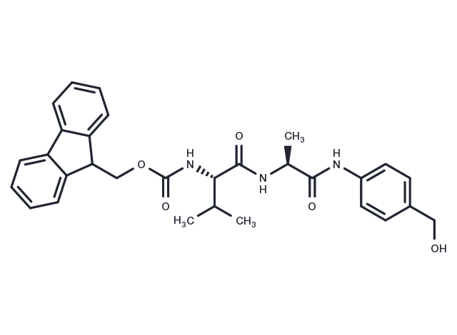 TargetMol Chemical Structure Fmoc-Val-Ala-PAB-OH